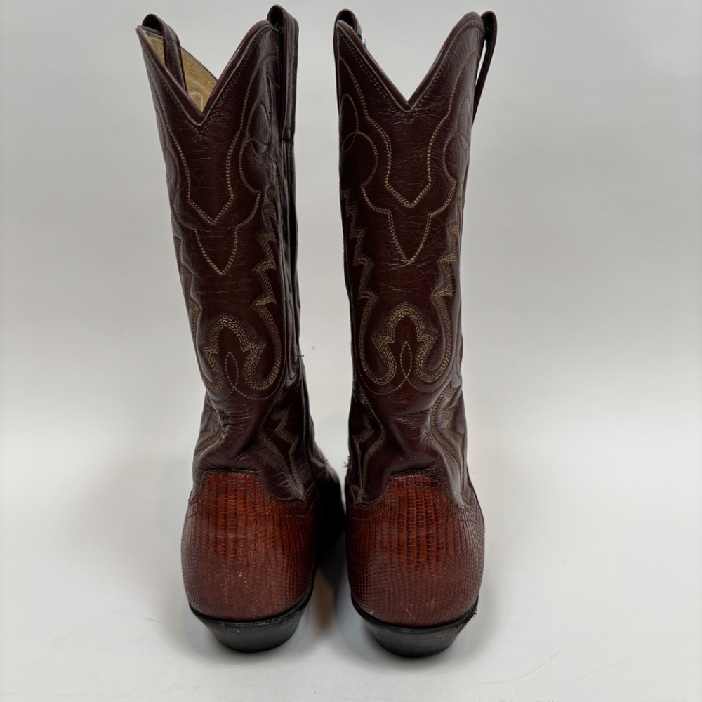 Cowboy Boots Women's Brown Size 6.5 B - Picture 4 of 10